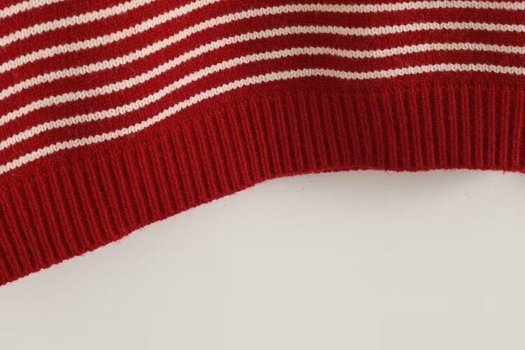 Crewneck Striped Sweater Product Image