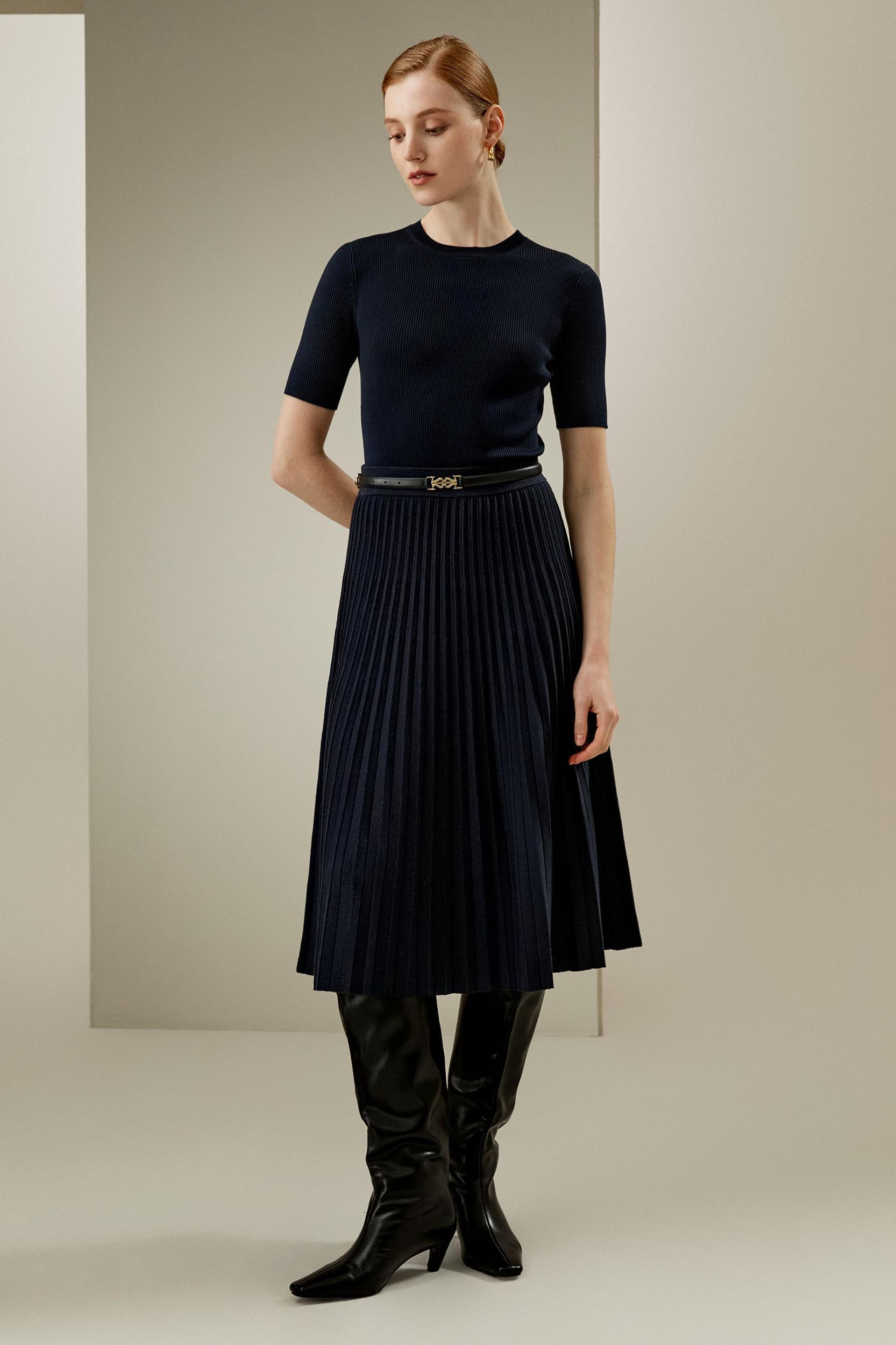 Essential Silk Knit Top Product Image