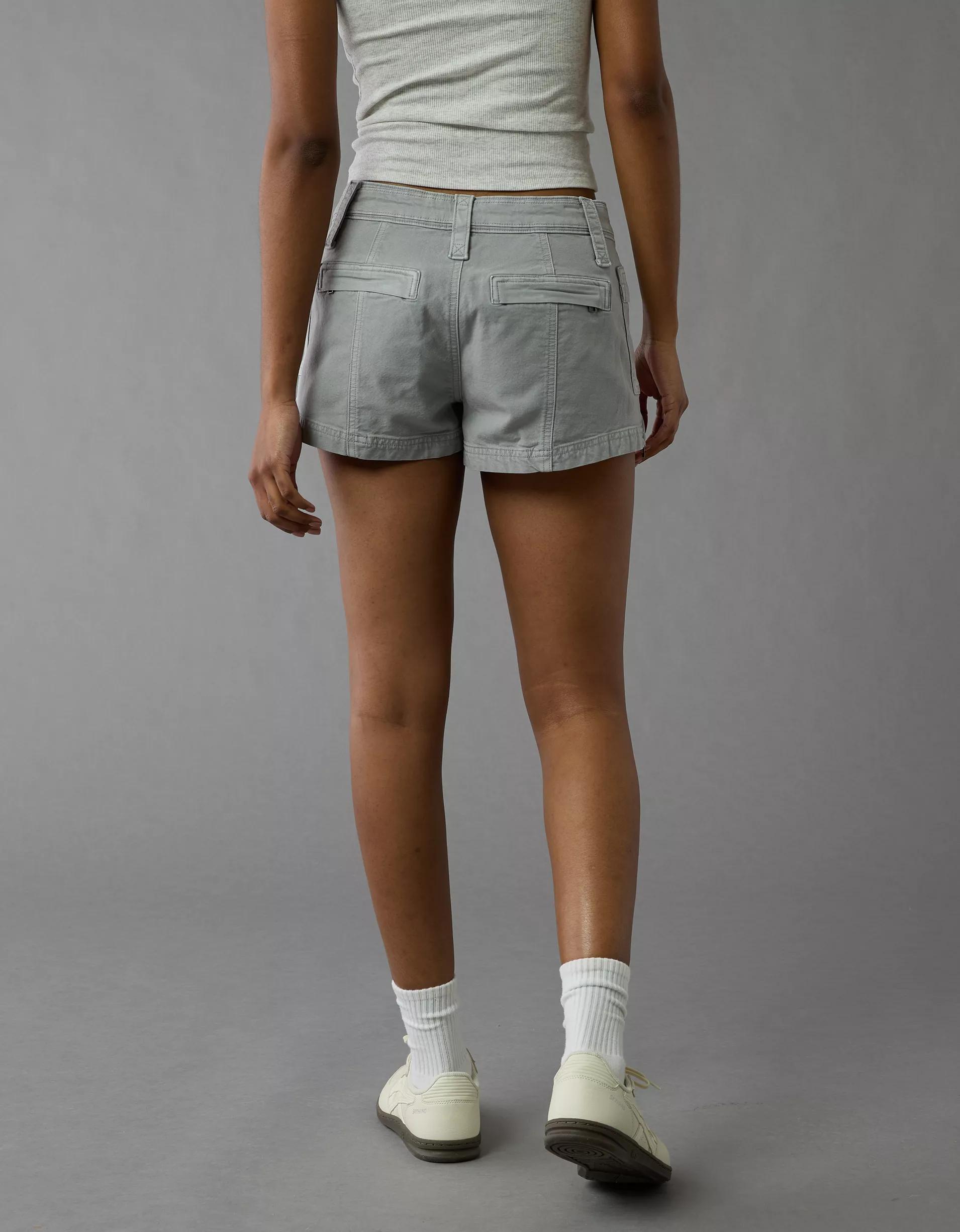 AE Stretch Low-Rise Cargo Short Short Product Image