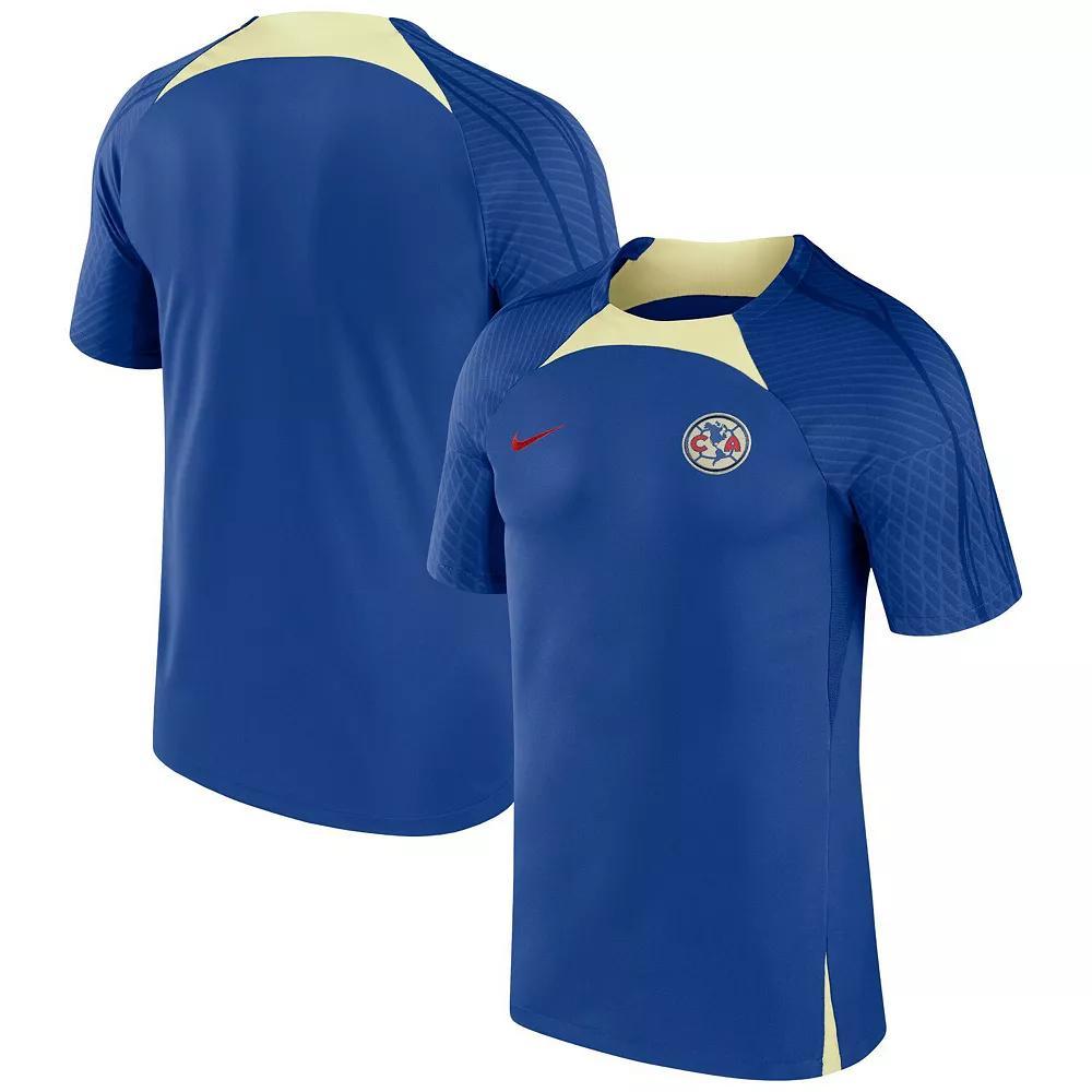 Men's Nike Blue Club America Strike Raglan Performance Top,  Product Image
