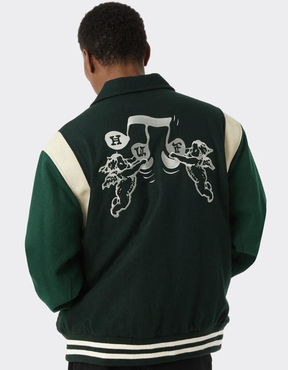 HUF Song Mens Varsity Jacket - BLACK Product Image