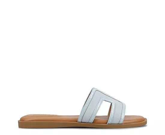 Journee Primah H Band Slip-On Women's Flat Sandals,  Product Image