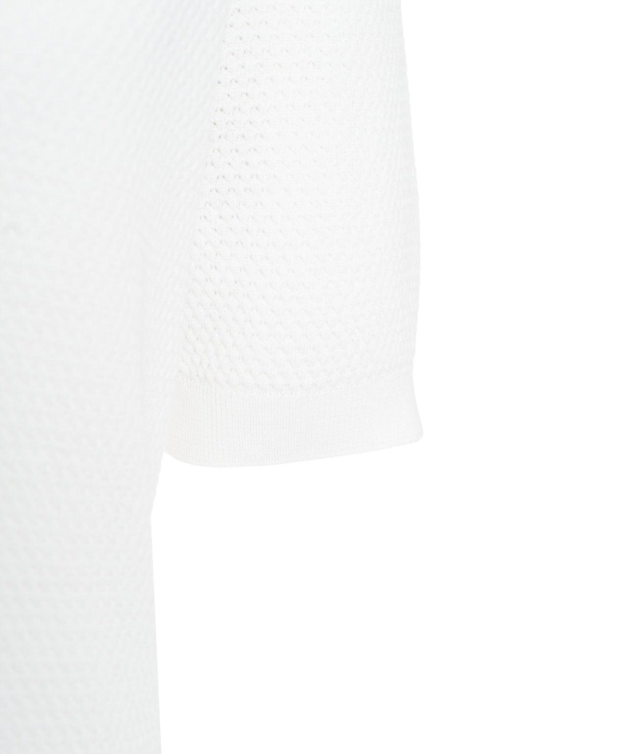 Knit polo shirt Product Image