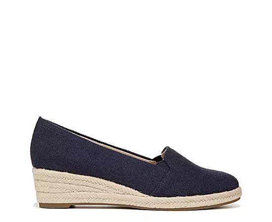 LifeStride Kamilla Women's Espadrille Wedges, Size: 8.5 Wide, Black Product Image