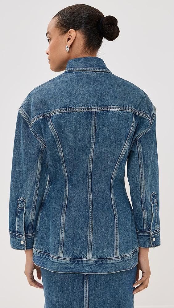 WARDROBE.NYC Denim Contour Jacket | Shopbop Product Image