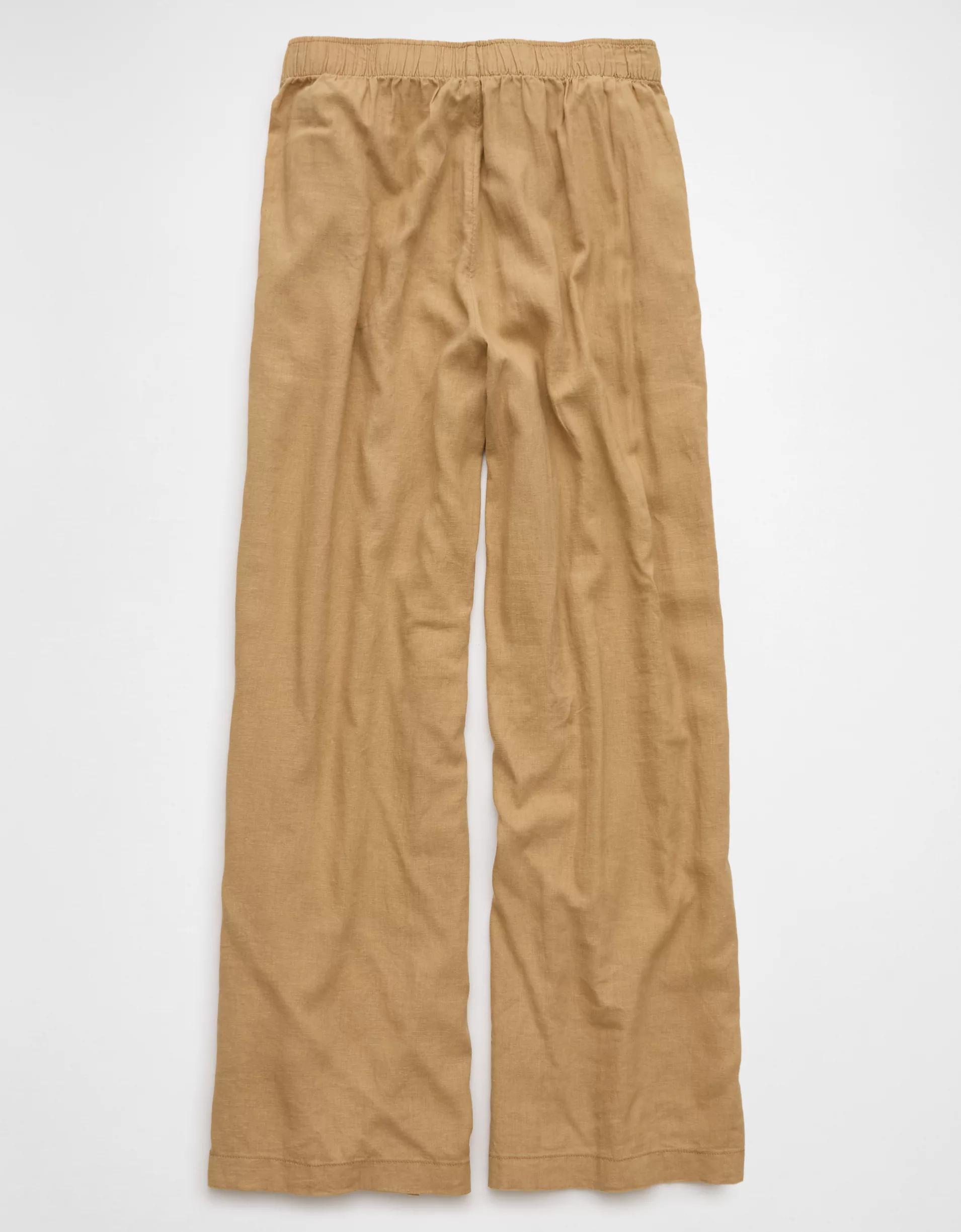 AE Weekend Vibes Linen-Blend Pull-On Pant Product Image