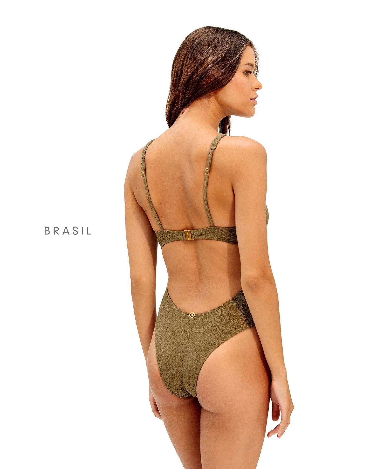 R23 D1 Firenze Noemie One Piece - Pistachio, Size: Brazilian / L Product Image