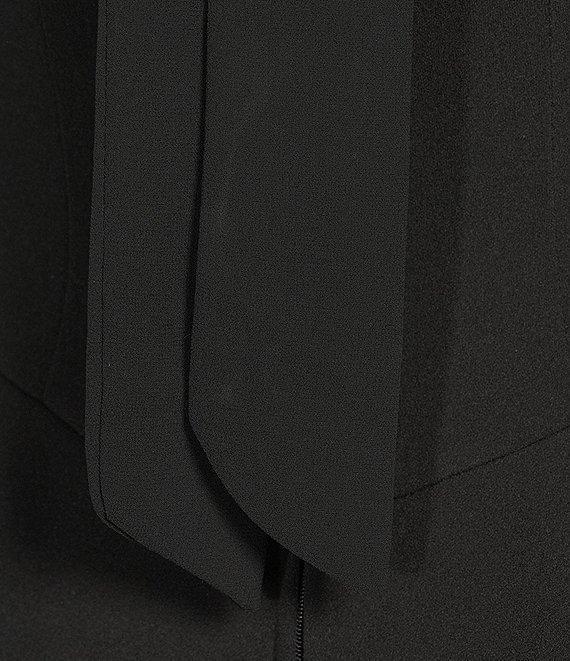 B. Darlin Square Neck Short Sleeve Tie Back Skater Dress Product Image