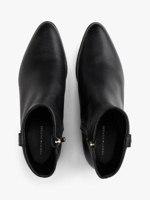 Leather Zip Ankle Boot Product Image