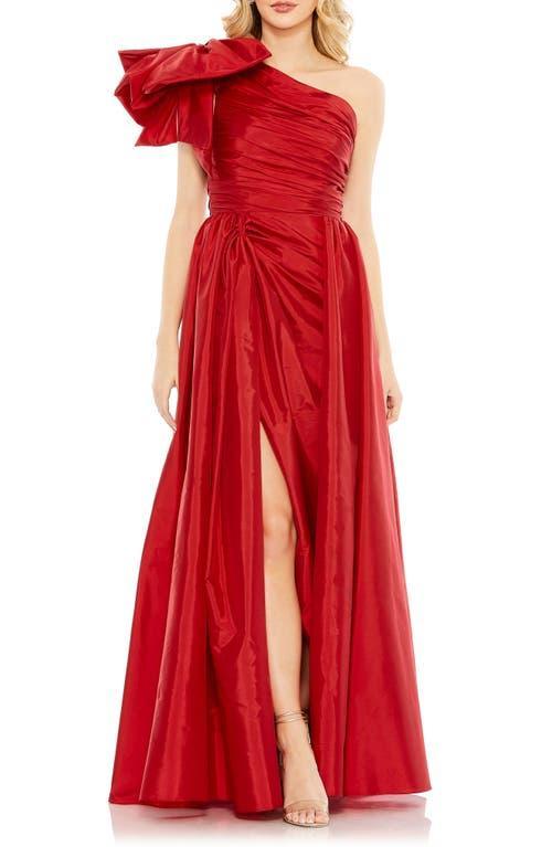 Womens One-Shoulder Gown Product Image