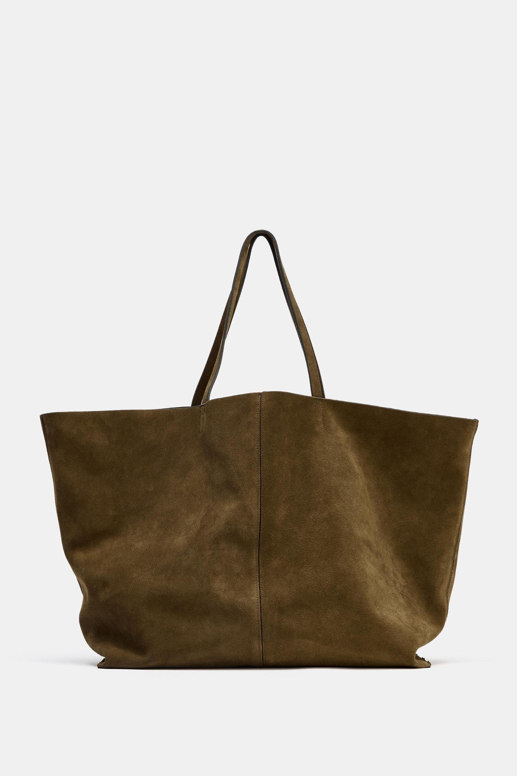 SUEDE MAXI SHOPPER Product Image