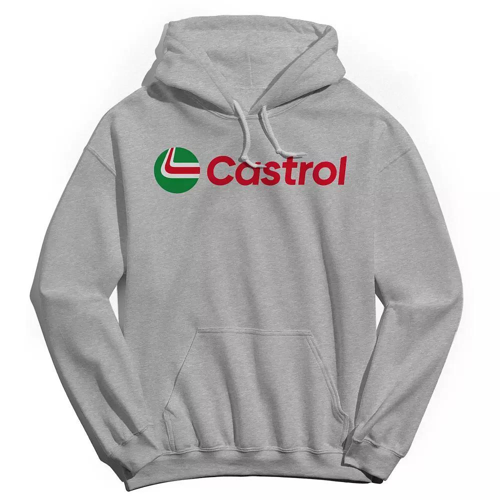 Men's Castrol Lock Up Graphic Hoodie, Size: XXL, Sport Gray Product Image