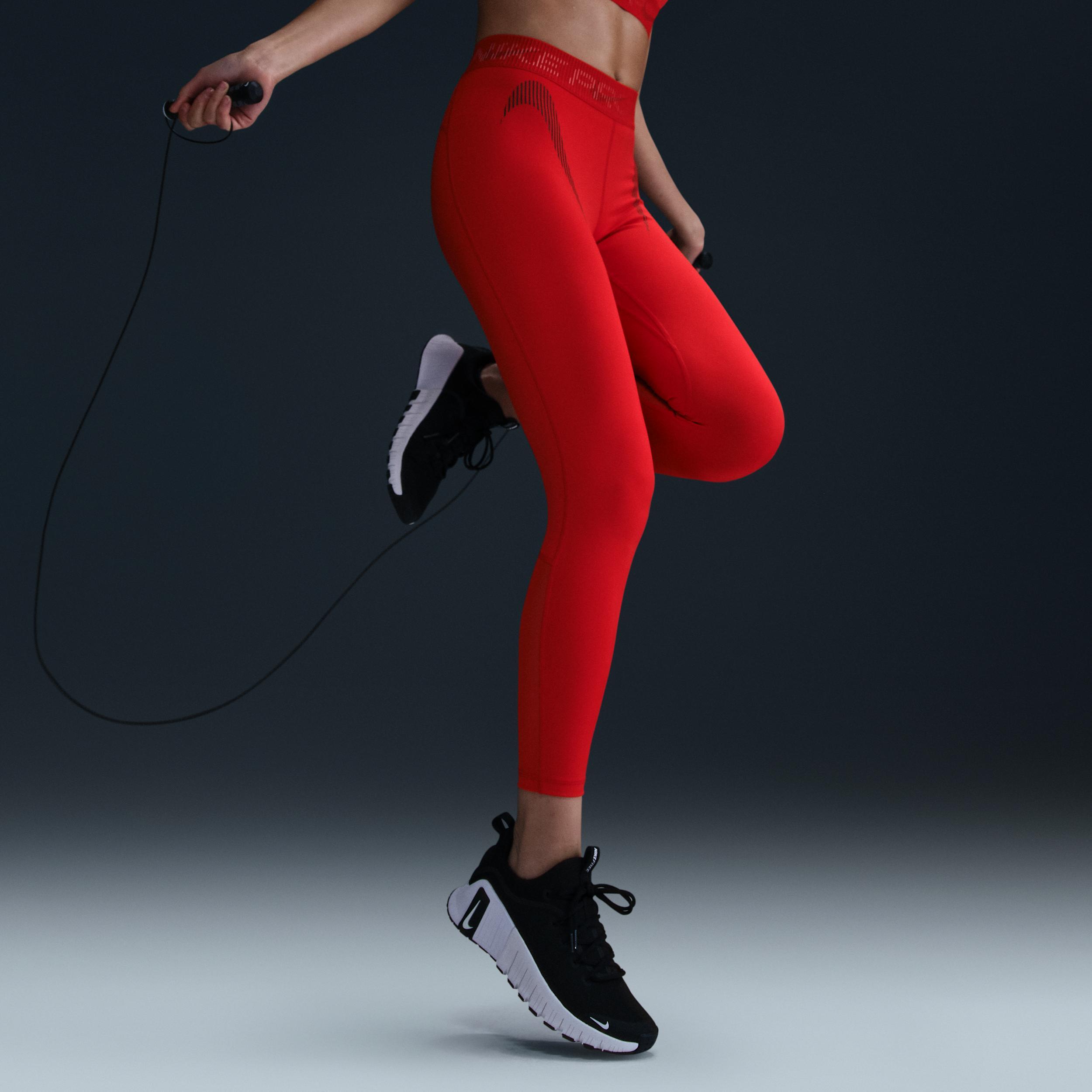 Women's Nike Pro Mid-Rise 7/8 Graphic Leggings Product Image