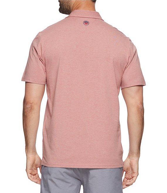 Flag and Anthem Short Sleeve Vero Chest Stripe Performance Polo Shirt Product Image