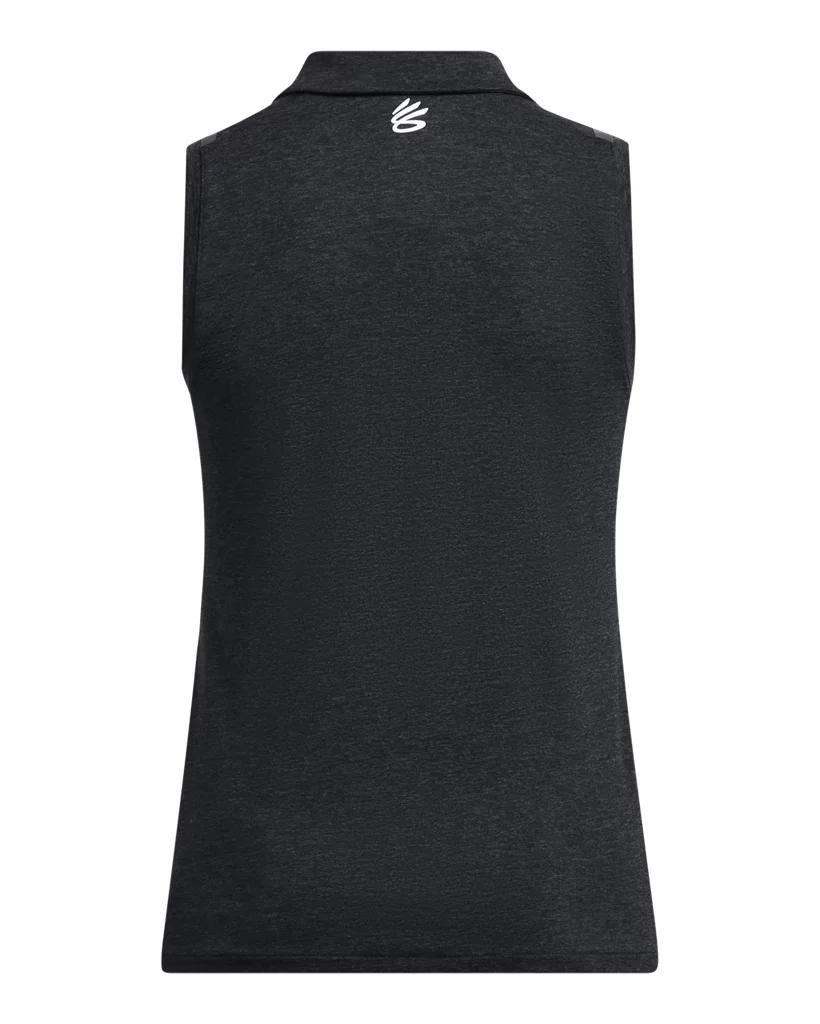 Women's Curry Splash Sleeveless Polo Product Image