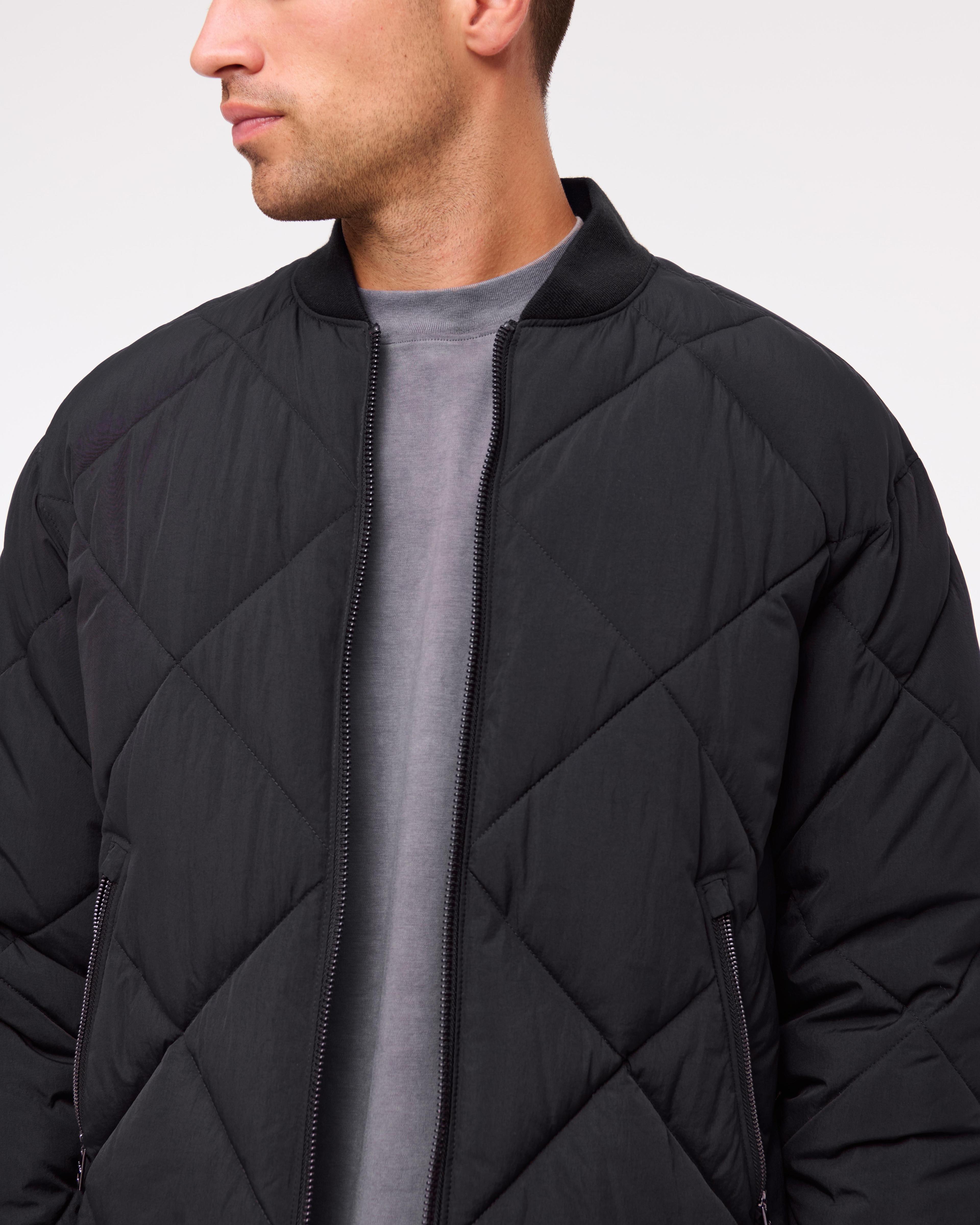 YPB Quilted Bomber Jacket Product Image