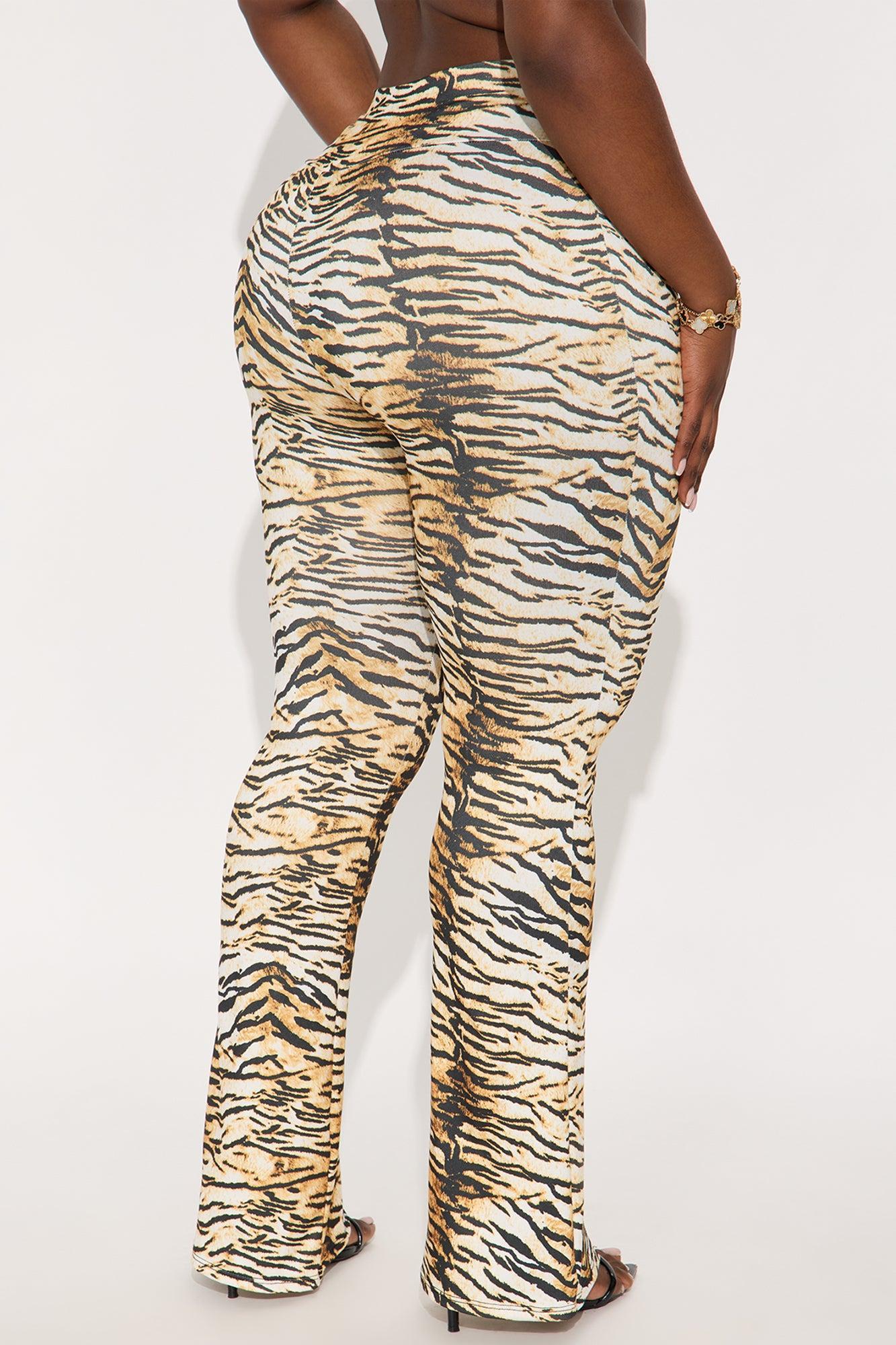 Wild Side Flare Pant - Brown/combo Product Image