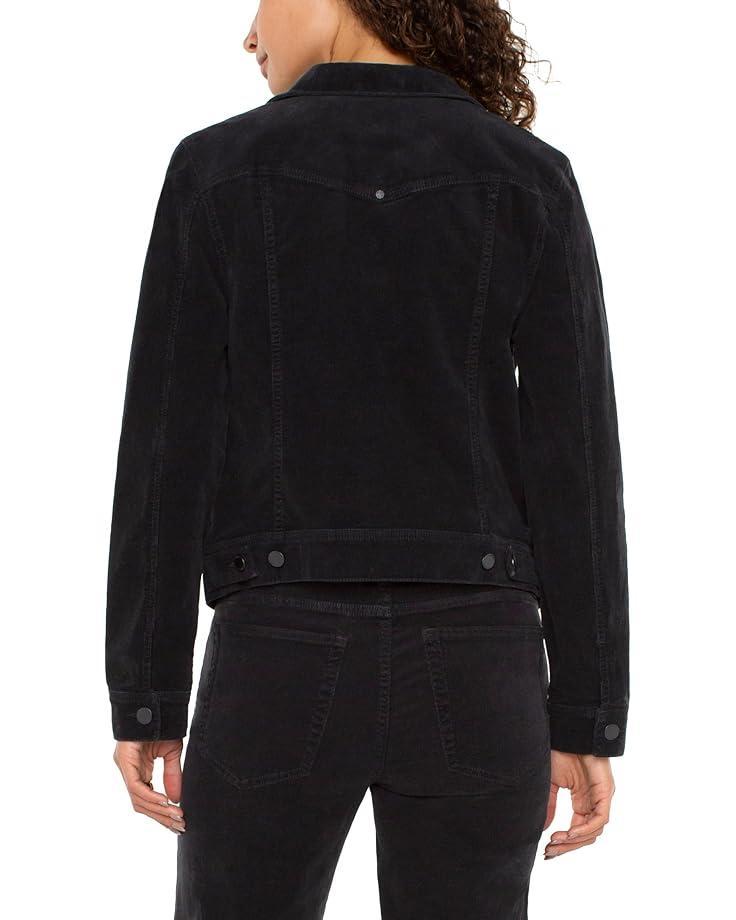 Zip Up Dolman Sleeve Matte Sateen Jacket Product Image