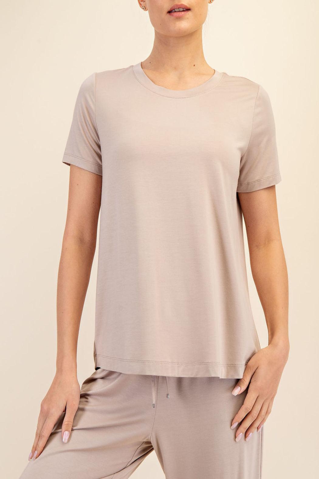 Viscose Modal Basic Top Product Image