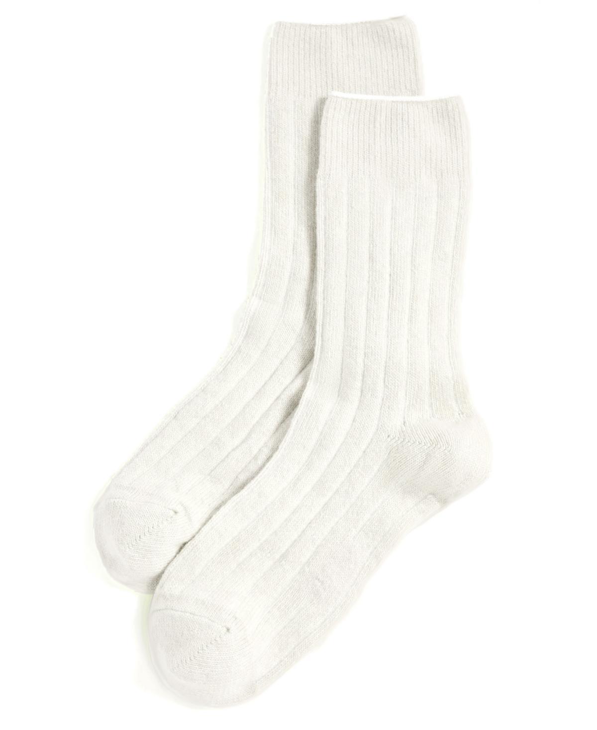 Ribbed Lux Cashmere Socks Product Image