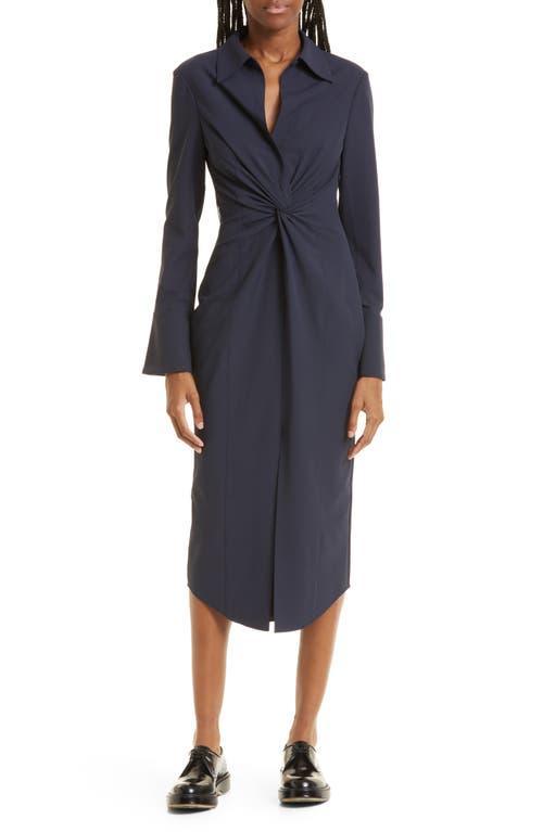 Mckenna Collared Midi Dress Product Image