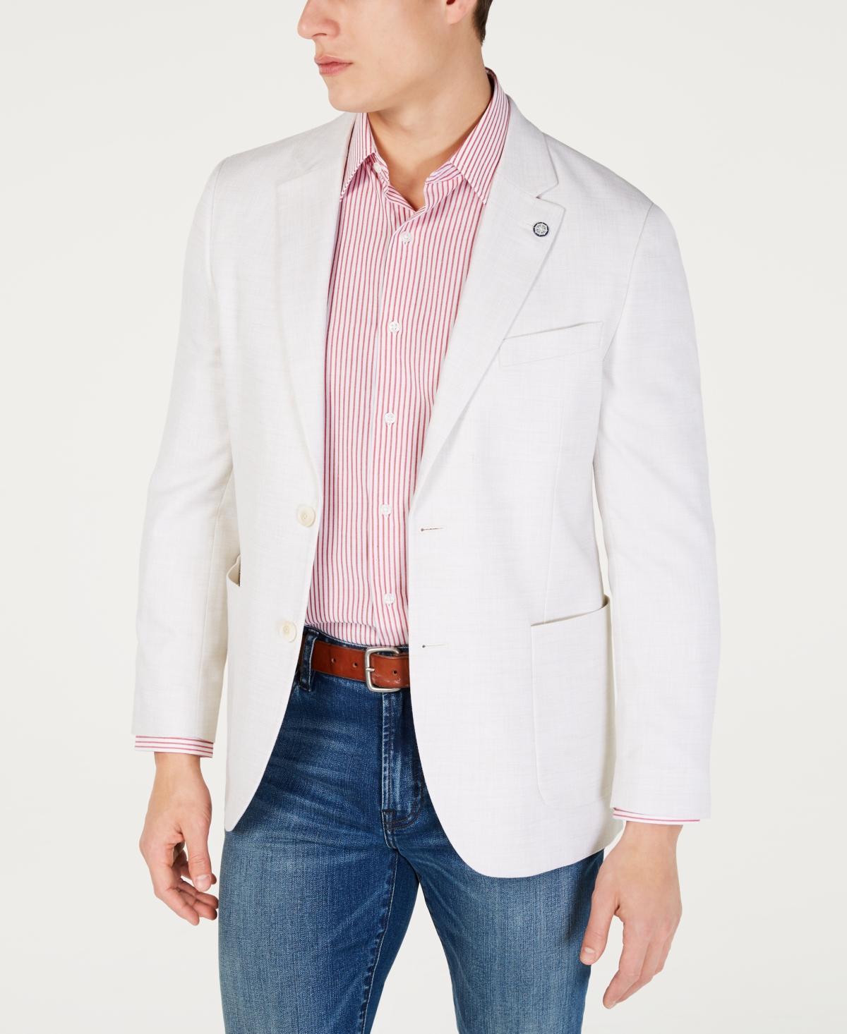 Nautica Men Modern-Fit Active Stretch Structure Weave Sport Coat Product Image