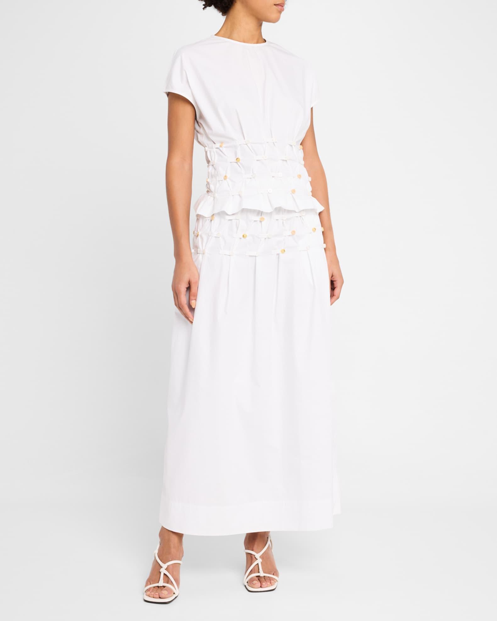 Button Maxi Skirt  Product Image