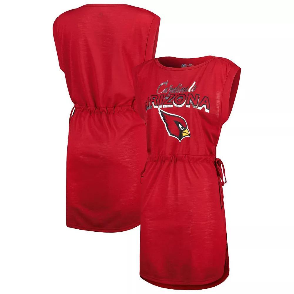 Women's G-III 4Her by Carl Banks Cardinal Arizona Cardinals G.O.A.T. Swimsuit Cover-Up,  Product Image