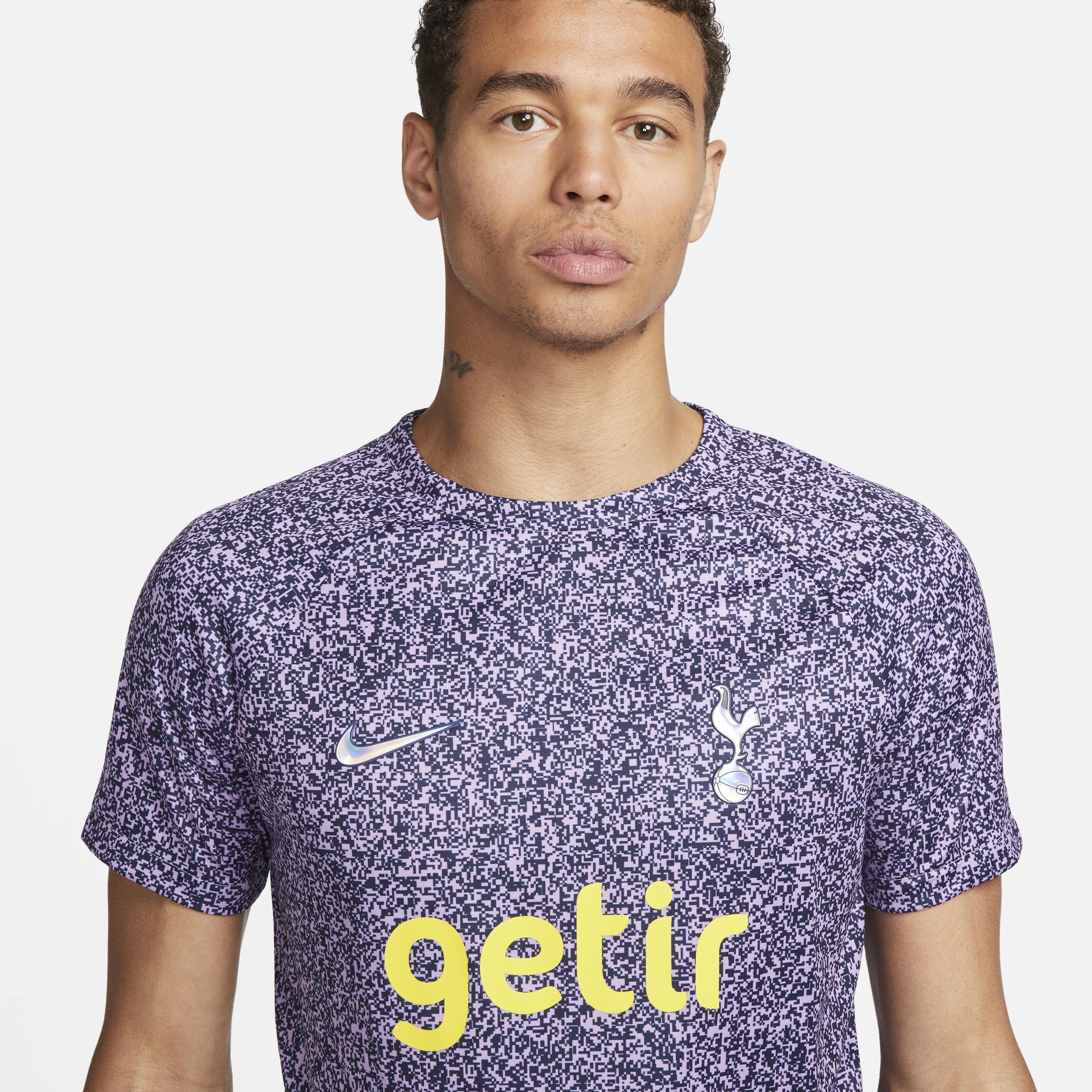 Mens Nike Purple Tottenham Hotspur 2023/24 Academy Pro Pre-Match Top - Purple Product Image