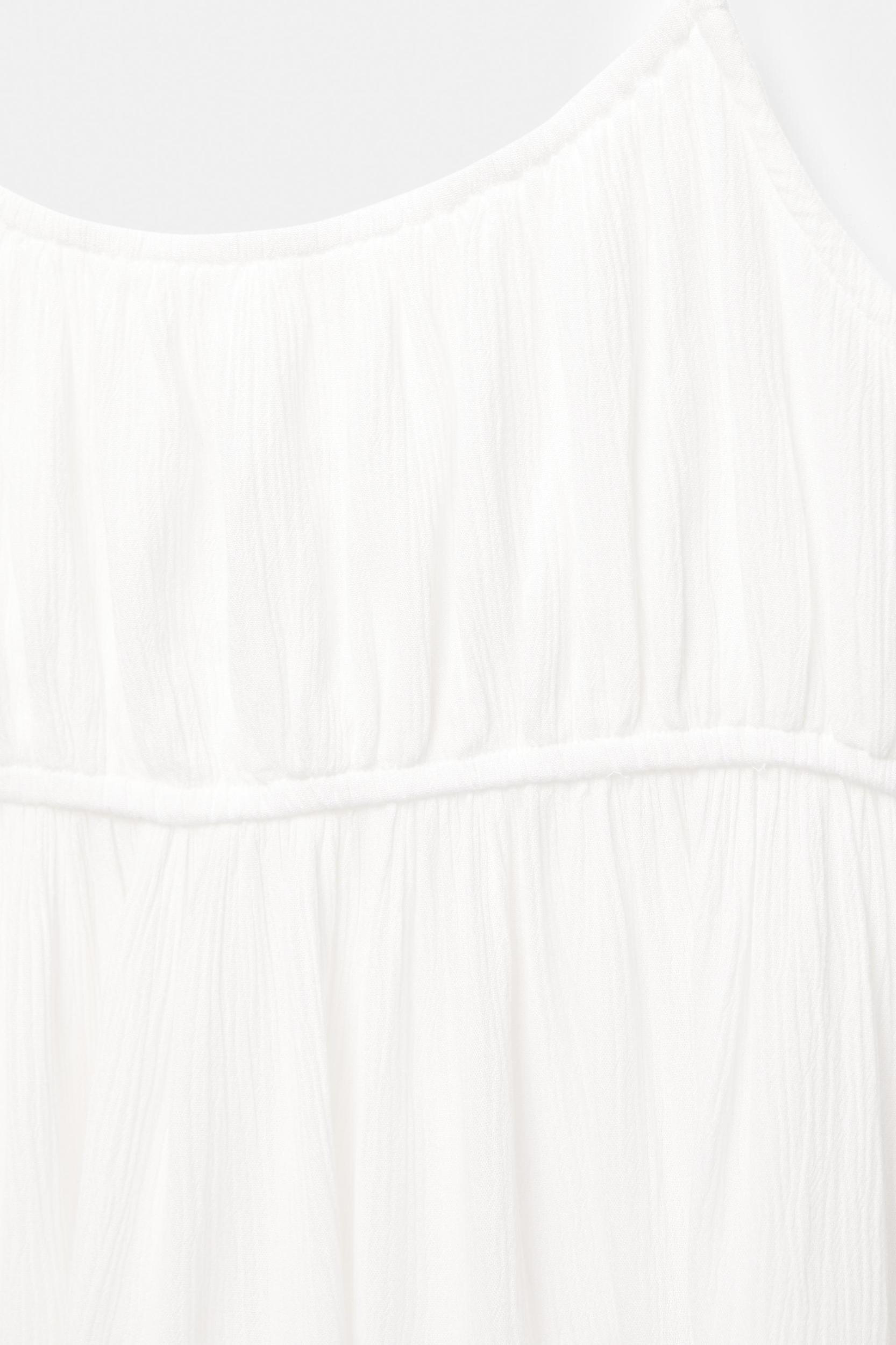 White top with embroidery Product Image