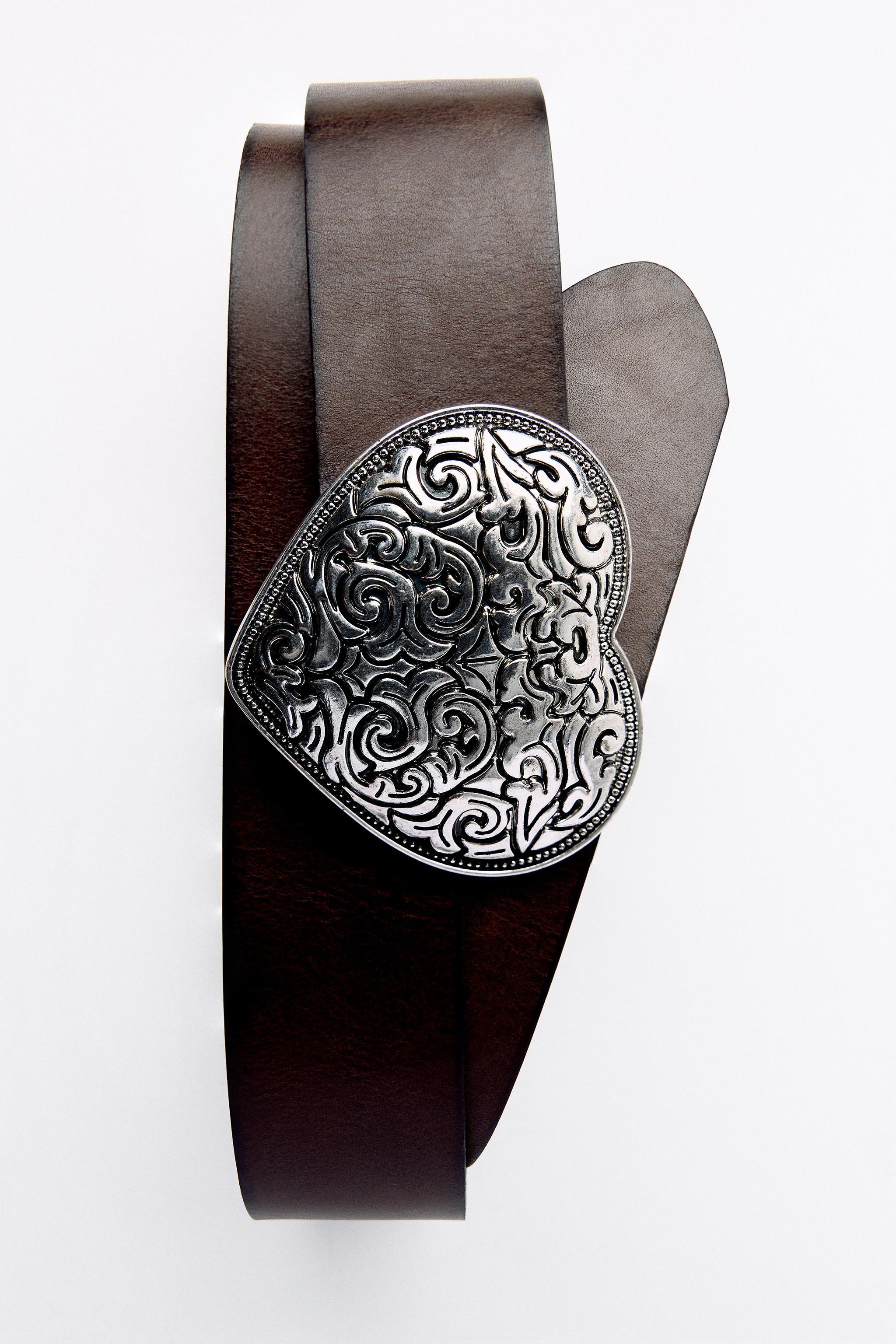 COWBOY BELT WITH HEART BUCKLE Product Image