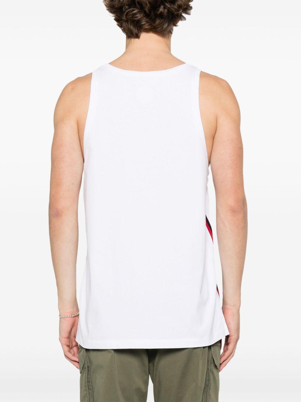 logo-print tank top   Product Image