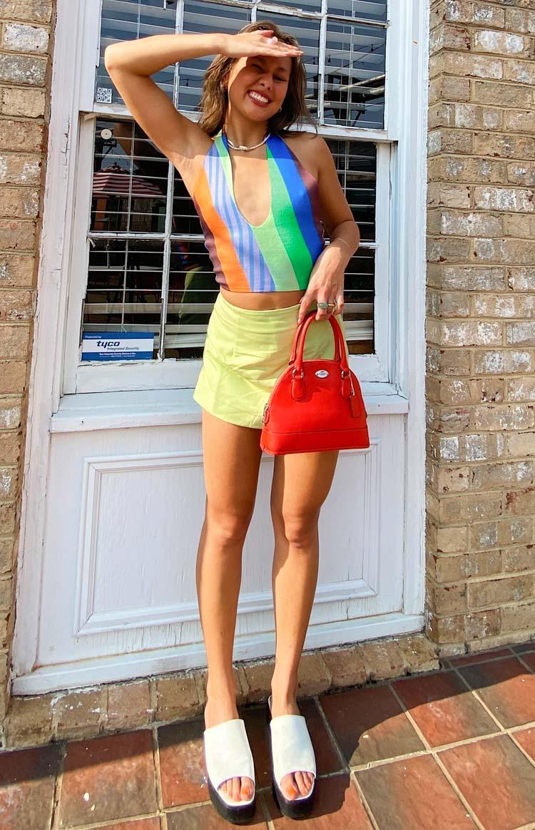 Flirtini Halter Crop Multi Product Image