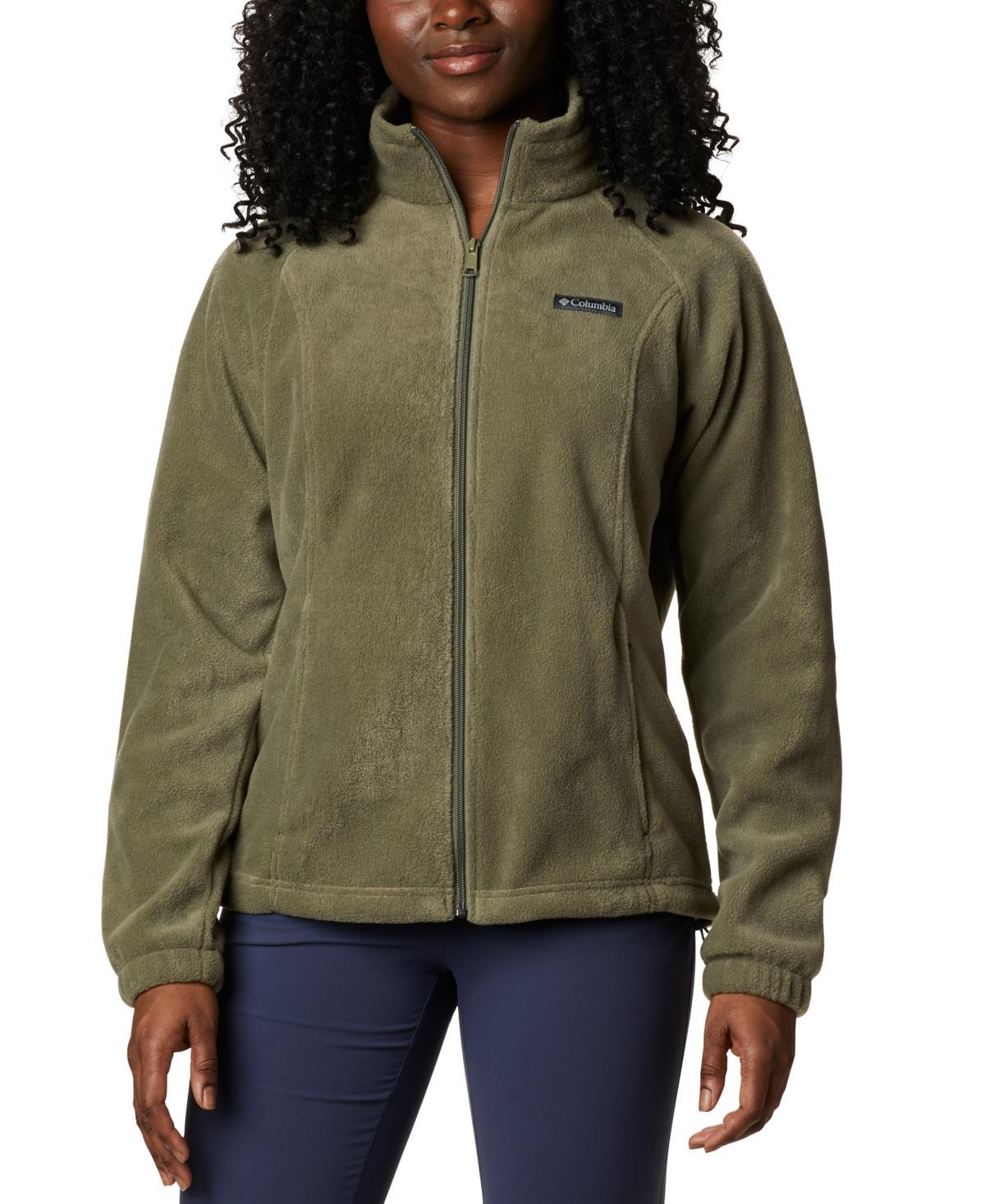 Plus Size Columbia Benton Springs Full-Zip Fleece Jacket, Women's, Size: 1XL, Clematis Blue Product Image