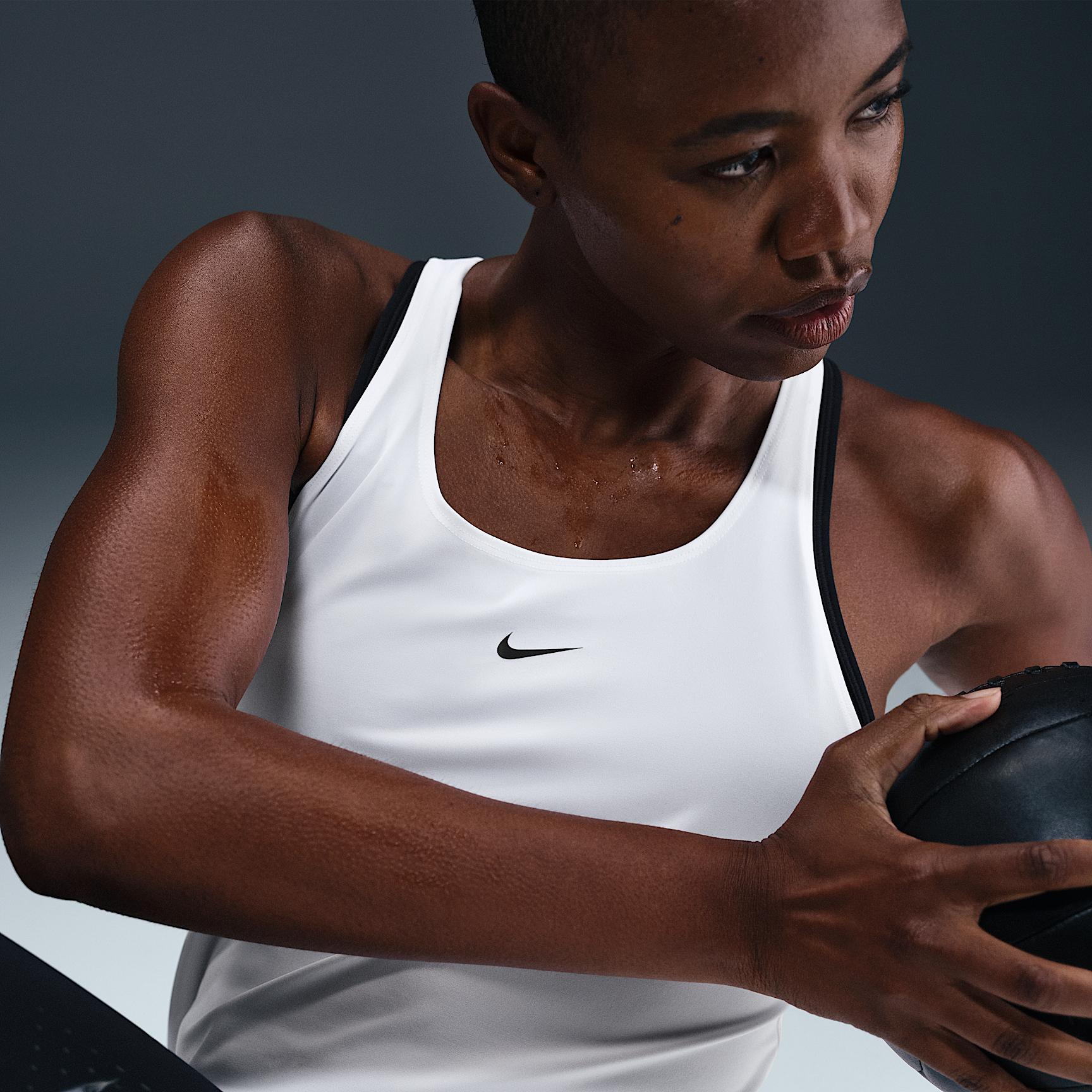 Womens Nike Pro Dri-FIT Tank Top | IB9900-100 Product Image