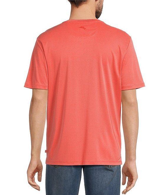 Tommy Bahama Bay Stripe V-Neck Short Sleeve T-Shirt Product Image