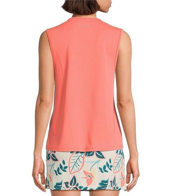 Columbia Women's Chill River Comfort Stretch Knit Crew Neck Sleeveless Tank Top Product Image