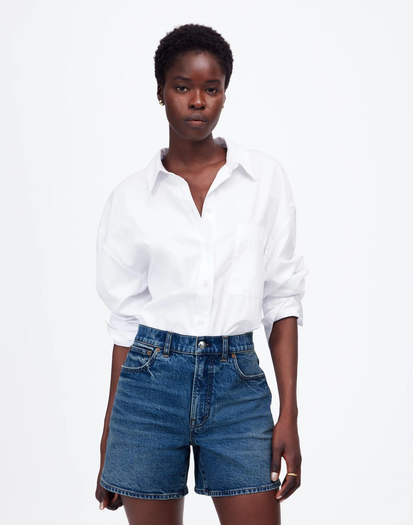 The Perfect Vintage Mid-Length Jean Short Product Image