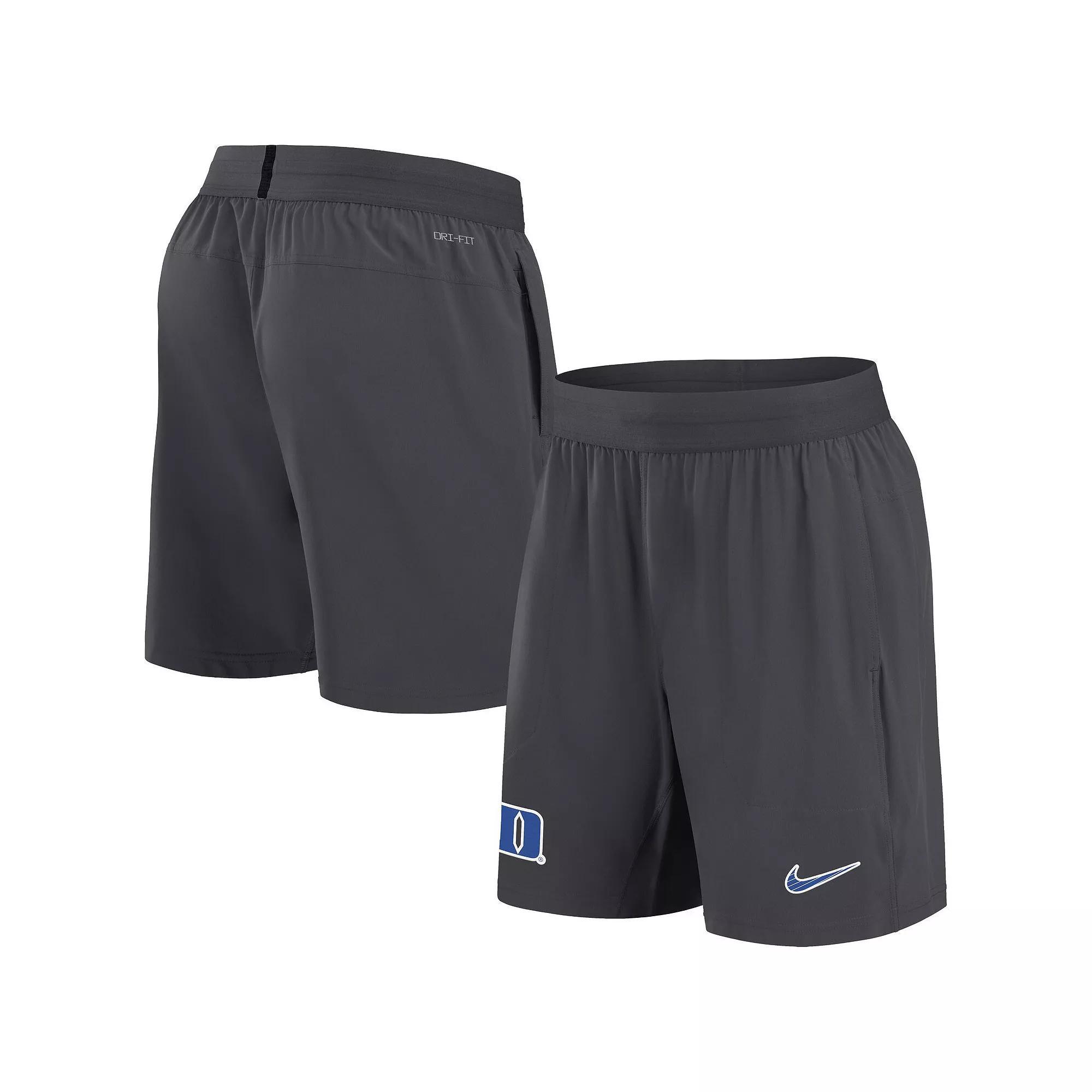 Men's Nike Navy West Virginia Mountaineers 2024 Sideline Performance Shorts, Size: Medium, Blue Product Image