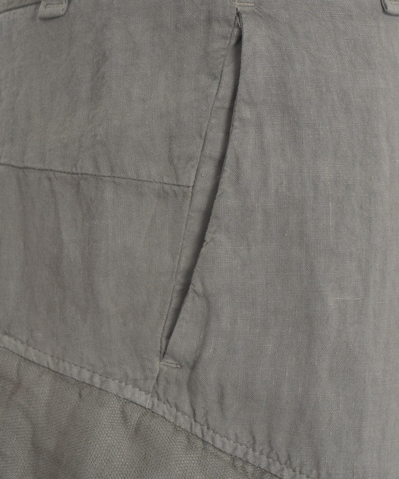 Cargo shorts in linen Product Image