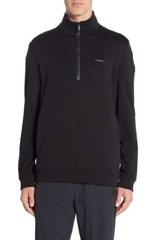 Mens Quarter-Zip Travel Sweatshirt Product Image