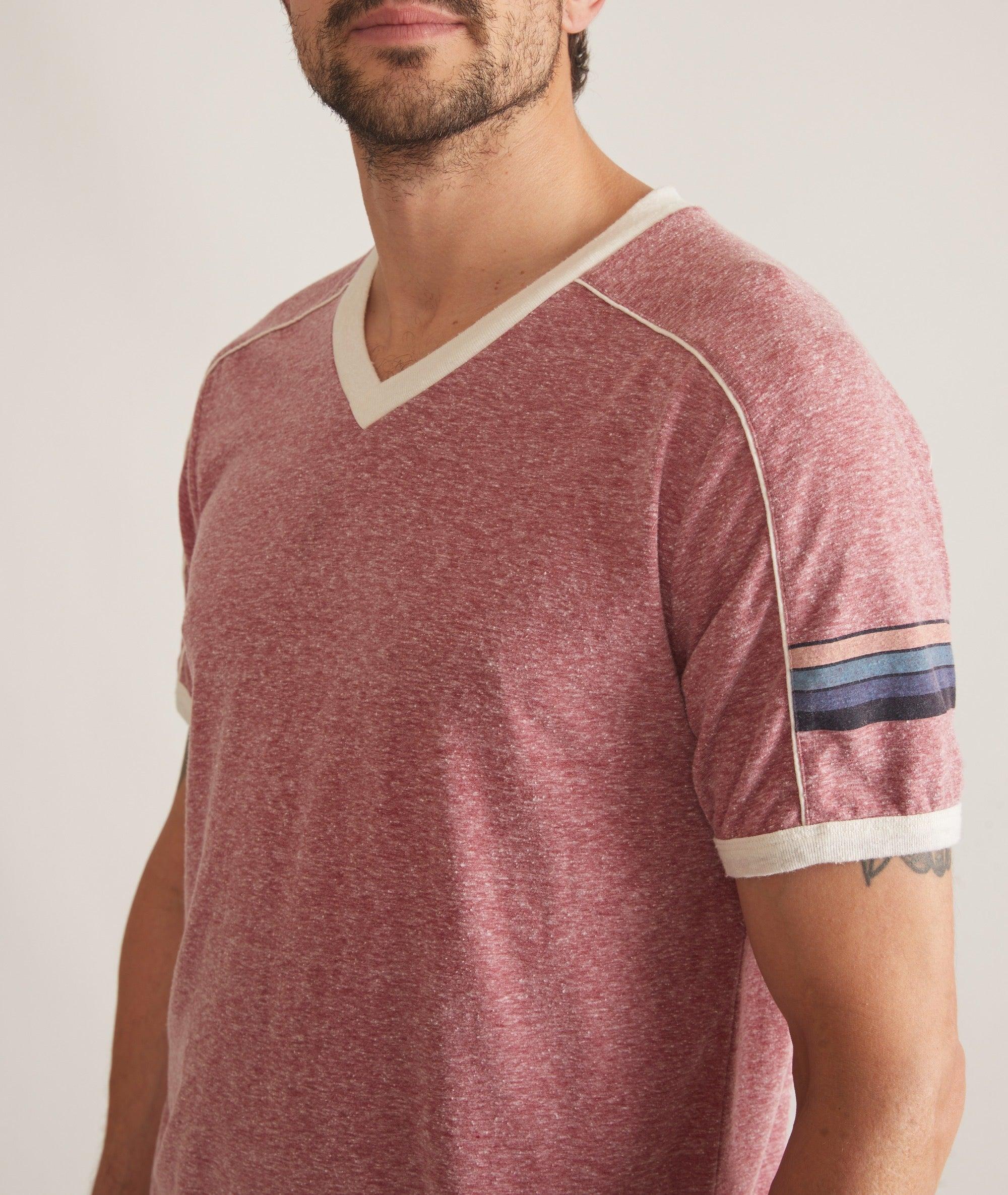 Varsity V-Neck Tee Product Image