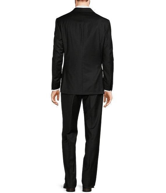 Hickey Freeman Classic Fit Flat Front Solid 2-Piece Suit Product Image