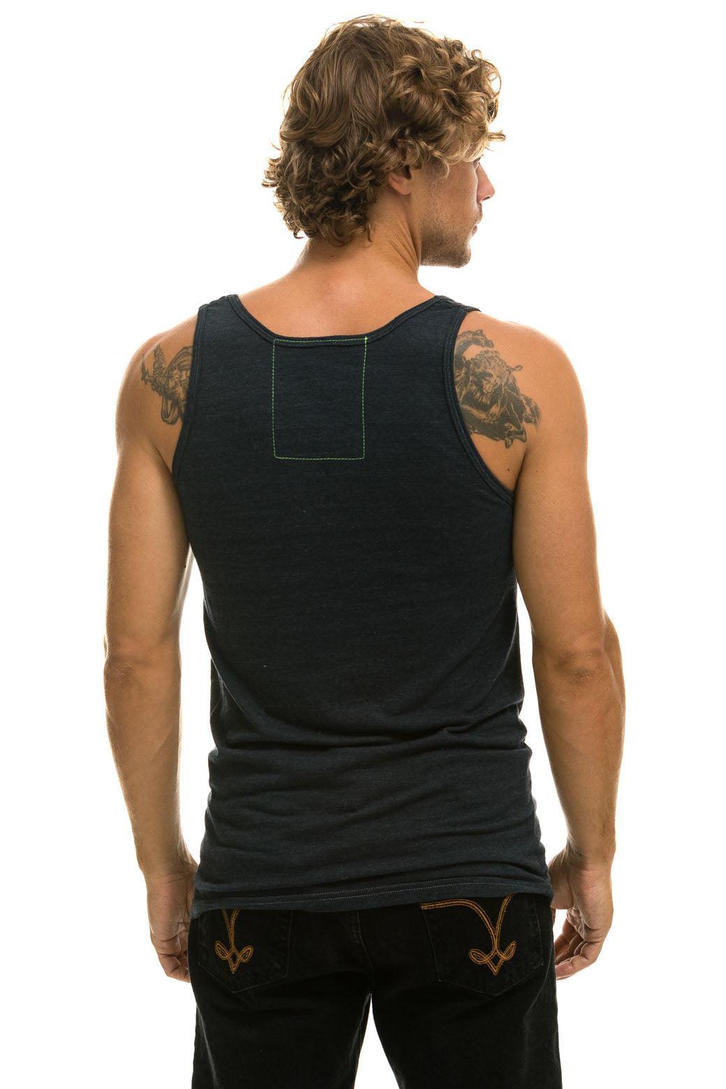 MEN'S ROCK AND ROLL TANK - CHARCOAL Male Product Image