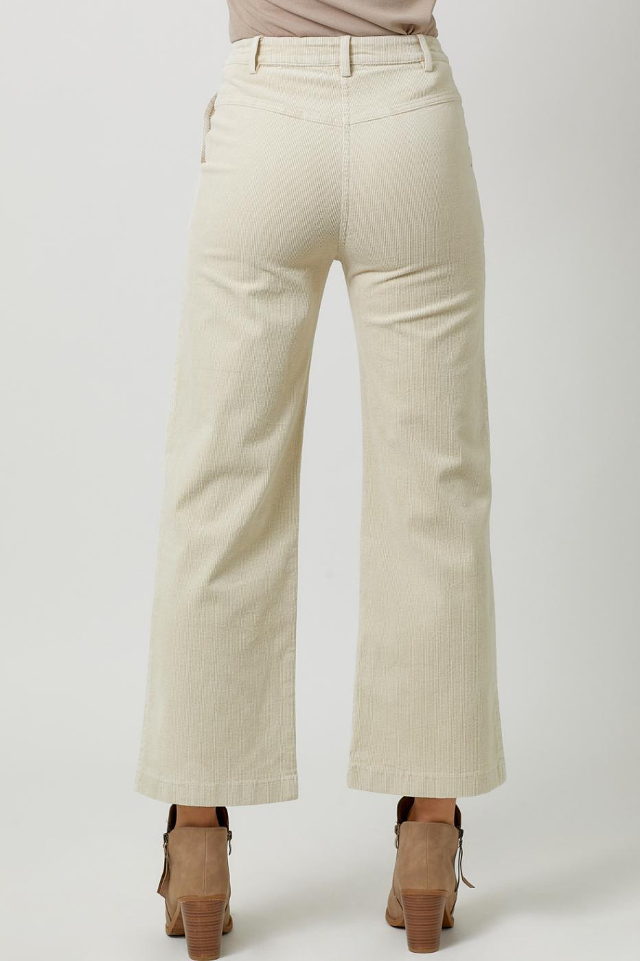Washed Corduroy Trousers Product Image
