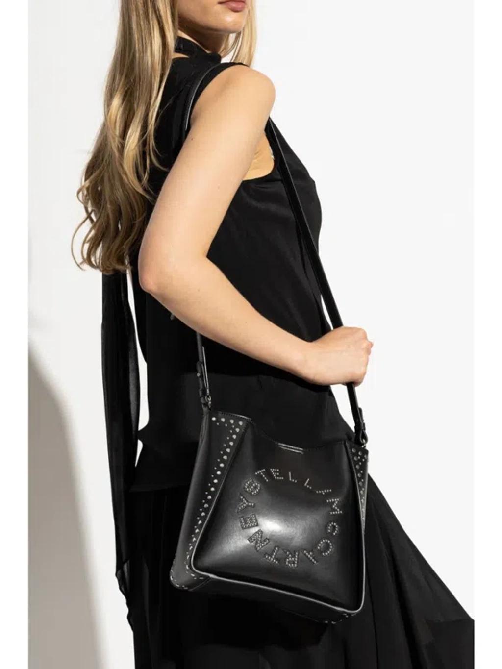 STELLA MCCARTNEY Stella Logo Crossbody Bag In Black Product Image