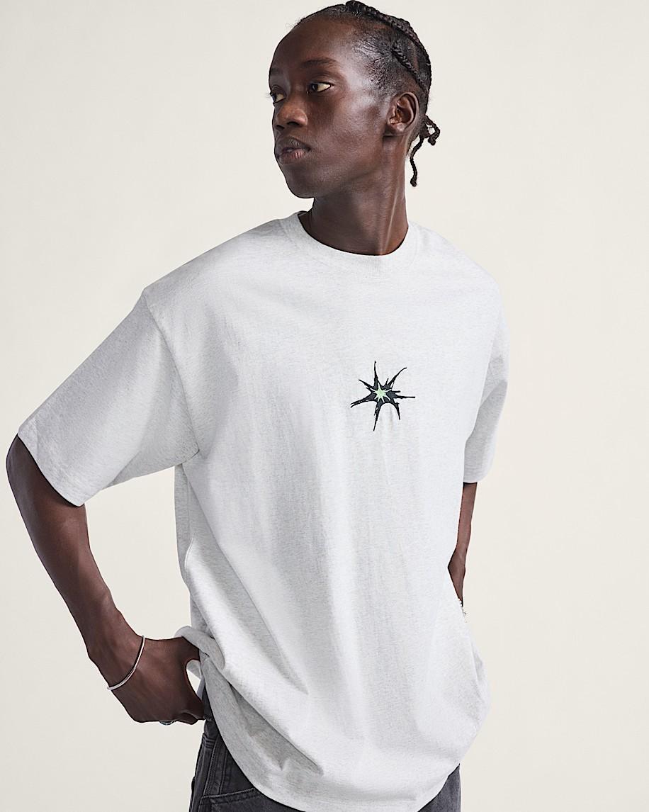 Skate Splatter T-Shirt in Ash Heather Grey| Vans US Product Image