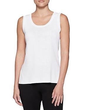 Womens Scoop Neck Knit Tank Top Product Image