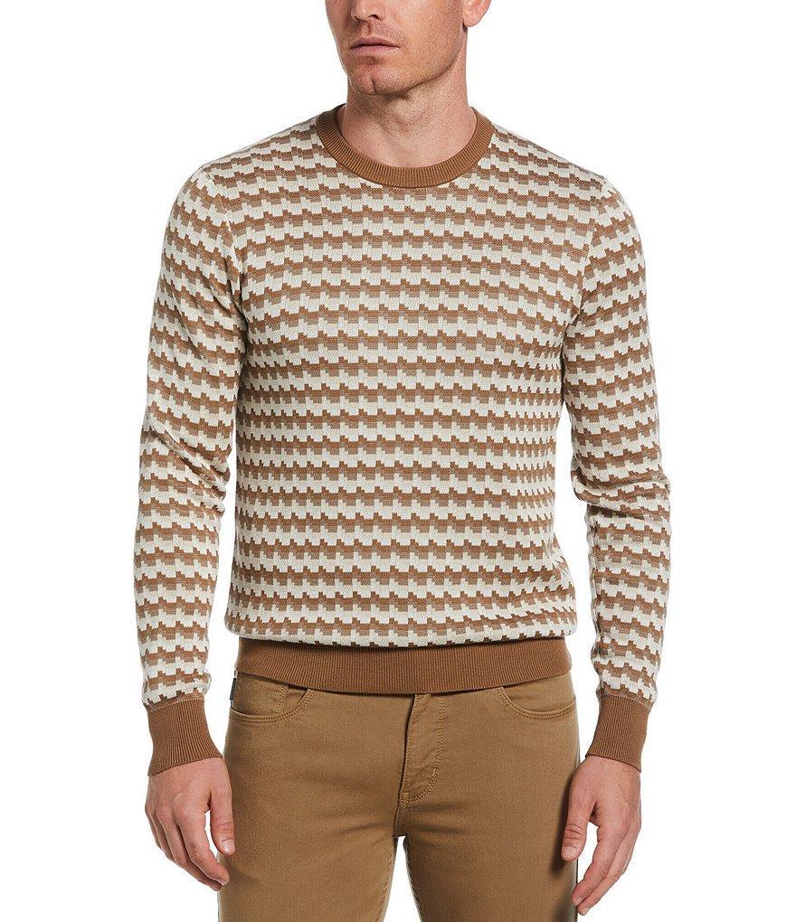 Perry Ellis Geo Print Sweater Product Image