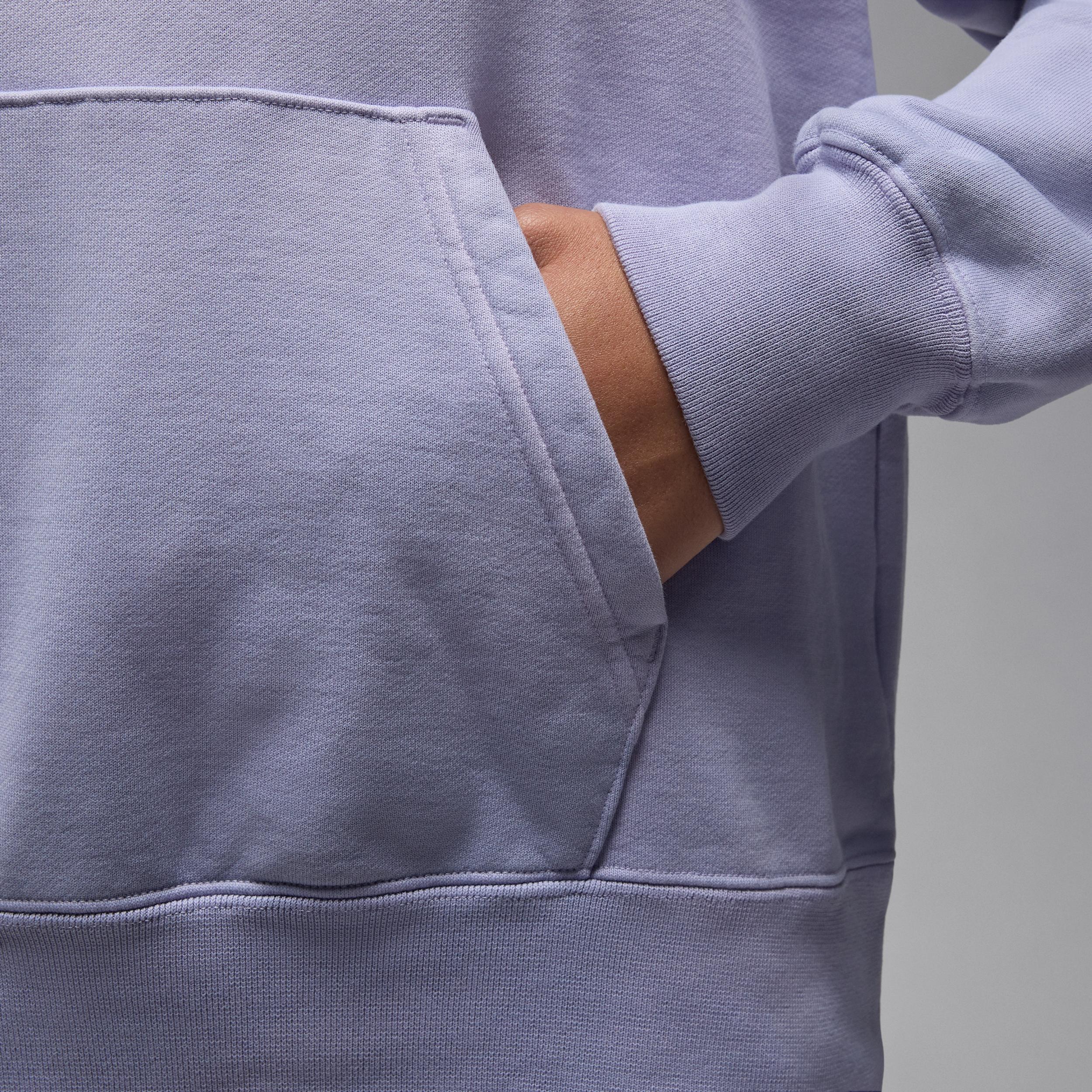 Women's Jordan Flight Fleece Satin-Lined Pullover Hoodie Product Image